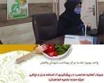 برگزاری وبینار آموزشی پیشگیری از اضافه وزن و چاقی و تغذیه سالم جهت خواهران طلاب در شیراز